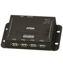 Удлинитель по кабелю ATEN 4-Port USB 2.0 CAT 5 Extender (up to 50m)