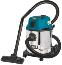 Bort Пылесос для сухой и влажной уборки BSS-1620-STORM {бак 20 л; 1600 Вт;  шланг 3 м; всасывание 270 Вт; Уровень шума 78 дБ; Вес изделия 6,13 кг; Напряжение 220 В; гарантия 2 г} [93417487] 