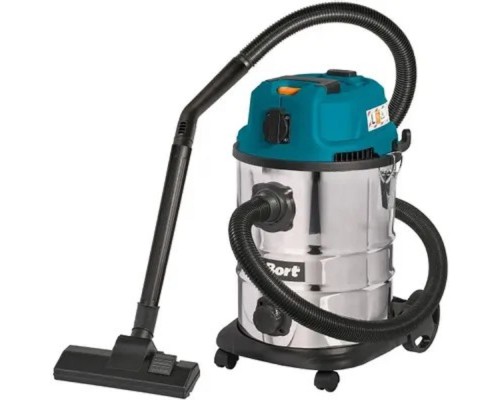 [Пылесосы строительные] Bort Пылесос для сухой и влажной уборки BSS-1625-STORM {бак 25 л; 1600 Вт;  шланг 3 м; всасывание 270 Вт; Уровень шума 78 дБ; Вес 6,4 кг; Напряжение 220 В; аксессуаров 12 шт, гарантия 2 г} [93417470] 
