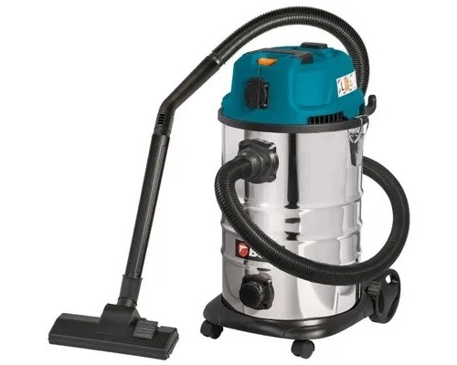 [Пылесосы строительные] Bort Пылесос для сухой и влажной уборки BSS-1630-STORM {бак 30 л; 1600 Вт;  шланг 3 м; всасывание 270 Вт; Уровень шума 78 дБ; Вес 6,5 кг; Напряжение 220 В; аксессуаров 12 шт, гарантия 2 г} [93417500] 