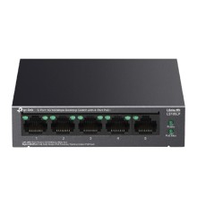 TP-Link LS105LP Настольный коммутатор с 5 портами 10/100 Мбит/с (4 порта PoE)