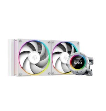 Кулер с водяным охлаждением ID-Cooling SL240 WHITE,  Ret