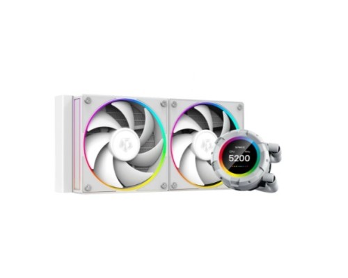 [вентилятор] Кулер с водяным охлаждением ID-Cooling SL240 WHITE,  Ret