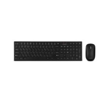 Клавиатура и мышь Wireless Sven KB-C2550W чёрные, тип клавиш ножничный (109 кл.,12Fn, 1000DPI, 2+1 кл.)