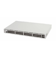 ELTEX MES3348 Ethernet-коммутатор MES3348, 48 портов 10/100/1000Base-T, 4 порта 10GBase-R (SFP+)/1000Base-X(SFP), L3, 2 слота для модулей питания