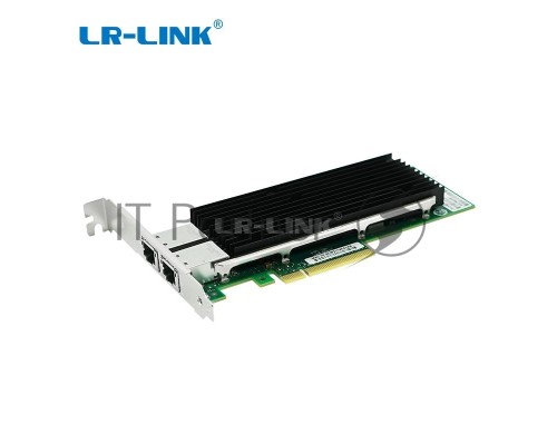 Сетевая карта LR-Link 2 порта 10/100/1000/10G Base-T на чипе Intel X540, LREC9802BT Сетевая карта LR-Link 2 порта 10/100/1000/10G Base-T на чипе Intel X540, LREC9802BT