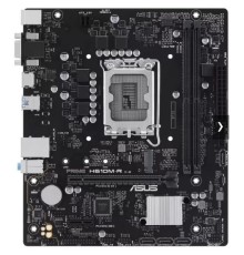 ASUS PRIME H610M-R-SI (Socket 1700, mATX, 2xDDR5(96GB), DP/VGA/HDMI, 1xPCIe 4.0x16/1xPCIe 3.0, 1xLAN, 4xSATA 6Gb/s, 1xM.2, 2xUSB 3.2, 2xUSB 2.0, 2xPS/2)