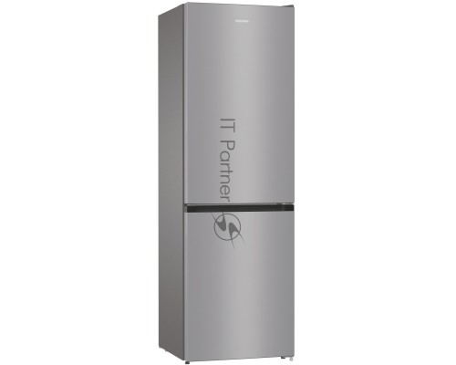 Холодильник Gorenje NRK6191ES4 серебристый двухкамерный 203/99л морозилка снизу