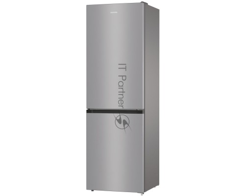 Холодильник Gorenje NRK6191ES4 серебристый двухкамерный 203/99л морозилка снизу