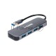 Разветвитель USB 3.0 D-Link DUB-1341 4порт. черный (DUB-1341/C1A)