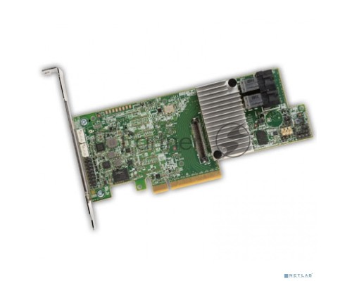 Контроллер MegaRAID SAS 9361-8i SGL (8-Port Int, 12Gb/s SATA+SAS, PCIe 3.0, 1GB DDRIII, MegaRAID SAS 9361-8i, Quick Installation Guide, LP Bracket)