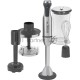 Блендер погружной Polaris PHB 1583L Silent 1500Вт серебристый