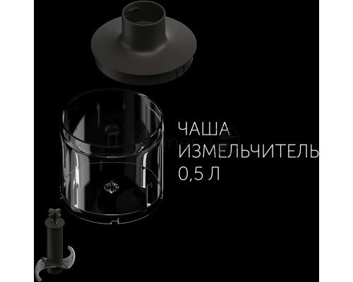 Блендер погружной Polaris PHB 1583L Silent 1500Вт серебристый