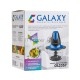 Измельчитель электрический Galaxy Line GL 2357, синий, стеклянная чаша 0,75 л, 400 Вт, импульсный режим
