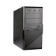Компьютерный корпус Exegate EX284020RUS Minitower BA-201 Black, mATX, <AA400, 80mm>, 2*USB, Audio
