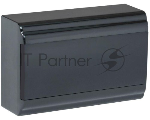 Корпус модульный IEK MKP13-N-01-12-41-K02 пл. нав. ЩРН-П-12 PRIME черный IP41