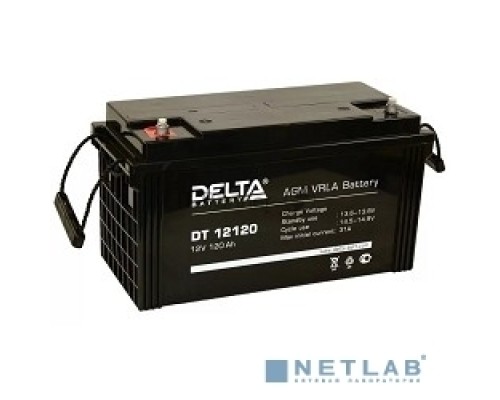 Батарея Delta DT 12120 (120 А\ч, 12В) свинцово- кислотный аккумулятор