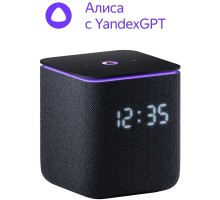 Яндекс Станция Миди Zigbee Черный [YNDX-00054BLK]