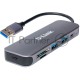 Концентратор D-Link DUB-1325/A1A с 2 портами USB 3.0, 1 портом USB Type-C, слотами для карт SD и microSD и разъемом USB 3.0