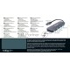 Концентратор D-Link DUB-1325/A1A с 2 портами USB 3.0, 1 портом USB Type-C, слотами для карт SD и microSD и разъемом USB 3.0