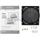 Вытяжка кухонная Krona RUNA 600 inox S
