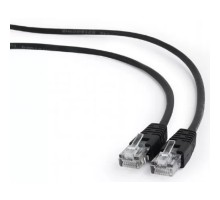 Cablexpert PP12-5M/BK Патч-корд UTP  кат.5e, 5м, литой, многожильный (чёрный)