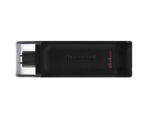 Флеш диск Kingston 64Gb DataTraveler DT70 <DT70/64GB>, USB-C 3.2 Gen 1