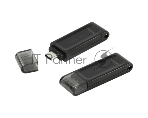 Флеш диск Kingston 64Gb DataTraveler DT70 <DT70/64GB>, USB-C 3.2 Gen 1