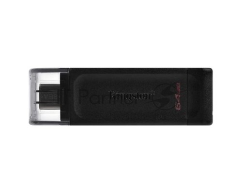 Флеш диск Kingston 64Gb DataTraveler DT70 <DT70/64GB>, USB-C 3.2 Gen 1