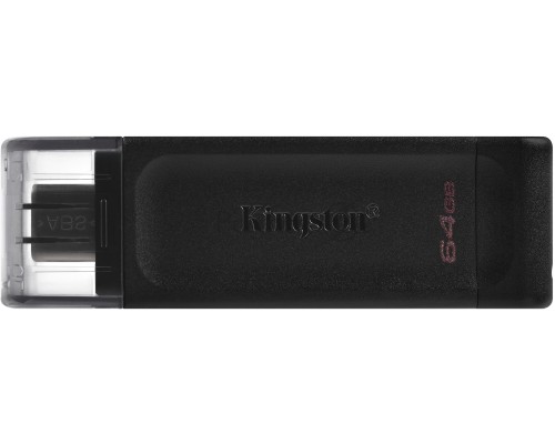 Флеш диск Kingston 64Gb DataTraveler DT70 <DT70/64GB>, USB-C 3.2 Gen 1