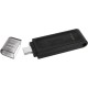 Флеш диск Kingston 64Gb DataTraveler DT70 <DT70/64GB>, USB-C 3.2 Gen 1