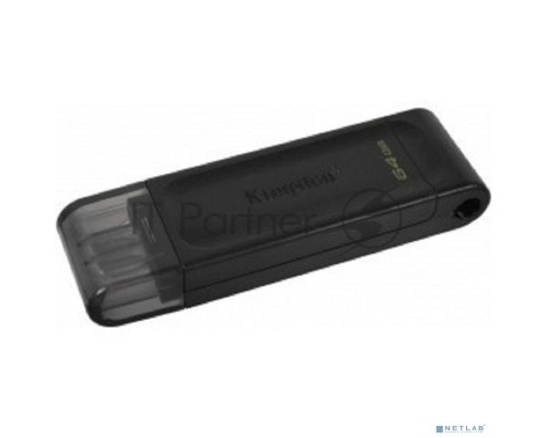 Флеш диск Kingston 64Gb DataTraveler DT70 <DT70/64GB>, USB-C 3.2 Gen 1