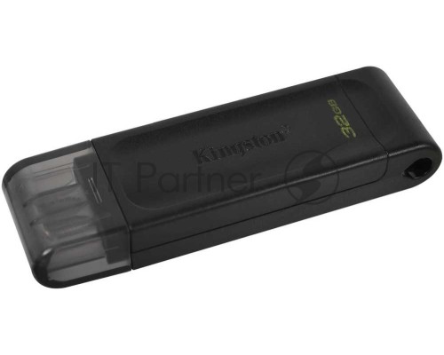 Флеш диск Kingston 64Gb DataTraveler DT70 <DT70/64GB>, USB-C 3.2 Gen 1