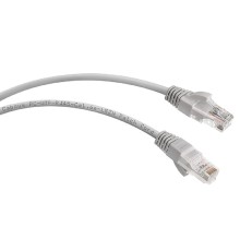 Cabeus PC-UTP-RJ45-Cat.6a-1.5m-LSZH Патч-корд U/UTP, категория 6а (10G), 2xRJ45/8p8c, неэкранированный, серый, LSZH, 1.5м