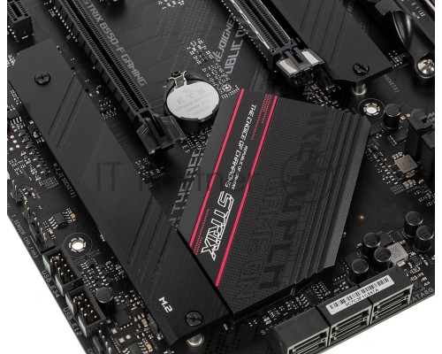 Материнская плата ASUS ROG STRIX B550-F GAMING, AM4, AMD B550, 4xDDR4, 6xSATA, 2xM.2, 1xPCI-E 3.0 x16, 1xPCI-E 4.0 x16, 3xPCI-E x1, 1xDisplayPort, 1xHDMI, 1x 2.5Gb LAN, 1xUSB 3.2 Gen 2, 4xUSB 3.2 Gen 1, 2xUSB 2.0, 5x3.5 мм, 7.1, ATX