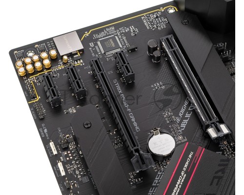 Материнская плата ASUS ROG STRIX B550-F GAMING, AM4, AMD B550, 4xDDR4, 6xSATA, 2xM.2, 1xPCI-E 3.0 x16, 1xPCI-E 4.0 x16, 3xPCI-E x1, 1xDisplayPort, 1xHDMI, 1x 2.5Gb LAN, 1xUSB 3.2 Gen 2, 4xUSB 3.2 Gen 1, 2xUSB 2.0, 5x3.5 мм, 7.1, ATX