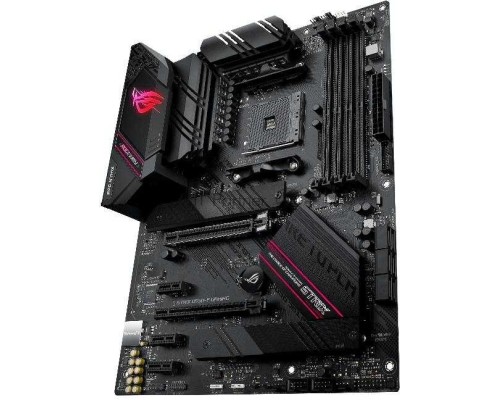 Материнская плата ASUS ROG STRIX B550-F GAMING, AM4, AMD B550, 4xDDR4, 6xSATA, 2xM.2, 1xPCI-E 3.0 x16, 1xPCI-E 4.0 x16, 3xPCI-E x1, 1xDisplayPort, 1xHDMI, 1x 2.5Gb LAN, 1xUSB 3.2 Gen 2, 4xUSB 3.2 Gen 1, 2xUSB 2.0, 5x3.5 мм, 7.1, ATX