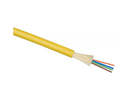 [Cabeus Кабель волоконно-оптический] Cabeus TB-A-9-16T-E-K-LSZH-IN-25 Кабель волоконно-оптический 9/125 одномодовый, 16 волокон, плотное буферное покрытие (tight buffer), для внутренней прокладки (-25C ~ +50), LSZH, желтый, (F90161601Y)