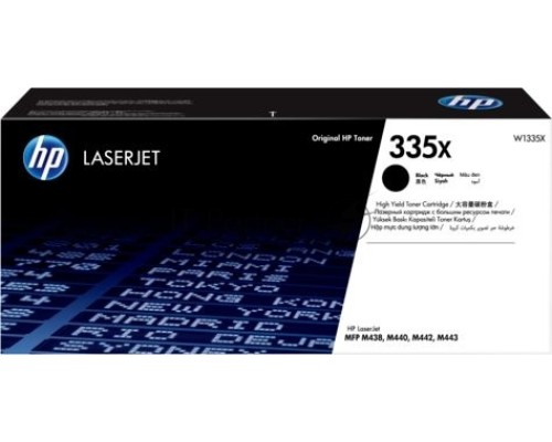Картридж лазерный HP 335X черный для LaserJet MFP M438n/M442dn/M443nda 13 700 стр.