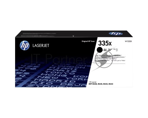 Картридж лазерный HP 335X черный для LaserJet MFP M438n/M442dn/M443nda 13 700 стр.