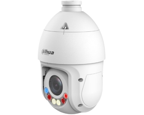 [Видеонаблюдение] DAHUA DH-SD4E425GB-HNR-A-PV1 Уличная купольная PTZ IP-видеокамера TiOC с активным сдерживанием и ИИ 4Мп, 1/2.8” CMOS, моторизованный объектив 5~125мм (25x), видеоаналитика, ИК 100м, LED 100м, IP66
