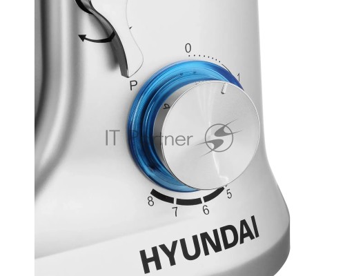 Миксер планетарный Hyundai HYM-S6551 1300Вт серебристый