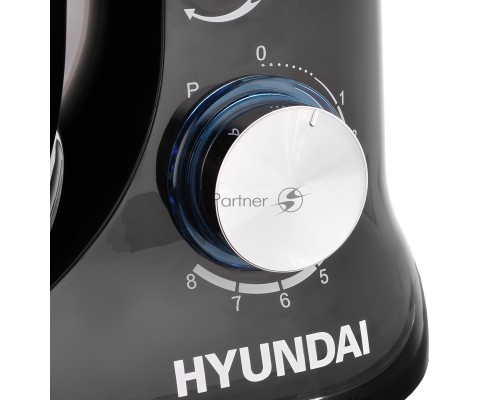 Миксер планетарный Hyundai HYM-S5461 1200Вт черный