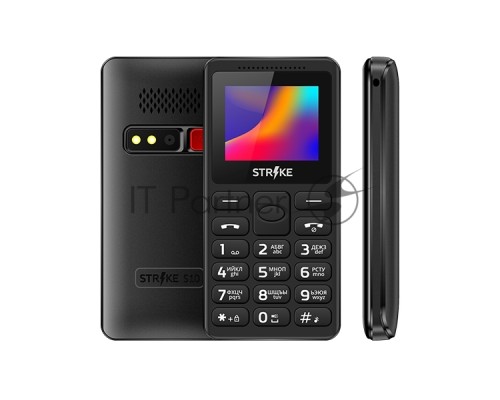 Мобильный телефон BQ Strike S10 Black SC6531E, 1, 32 Mb, 32 Mb, 2G GSM 900/1800 мГц, Bluetooth Версия 2.1 Экран: 1.77 