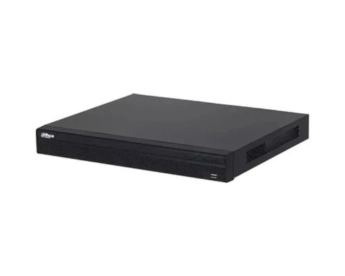 [Видеорегистраторы] DAHUA DHI-NVR4216-16P-4KS3 16-канальный IP-видеорегистратор с PoE 4K и H.265+, видеоаналитика, входящий поток до 160Мбит/с, 2 SATA III до 20Тбайт
