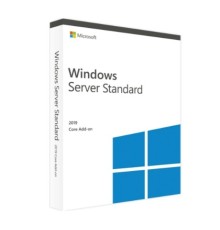 Microsoft Windows Server Standard 2019 English 64Bit 1pk DSP OEI 24 Core DVD (P73-07807)