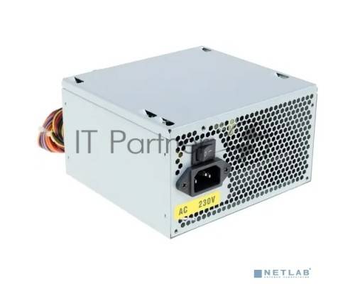 Блок питания 450Вт Power Supply Foxline, 450W, ATX, APFC, 120FAN, CPU 4+4  pin, MB 24pin, 5xSATA, 2xPATA, 1xFDD, 1xPCI-E 6pin, 80+