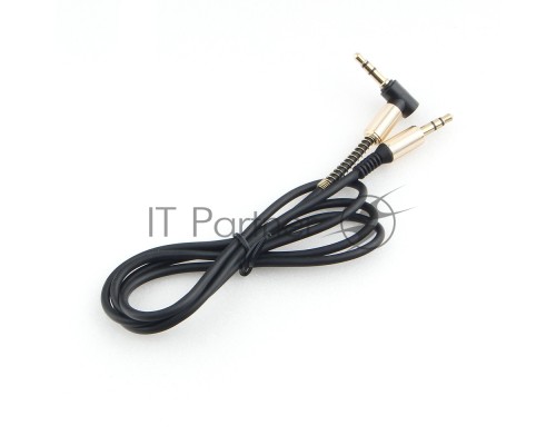 Кабель аудио 90˚ Cablexpert CCAB-02-35MML-1MB. 3.5 джек (M)/3.5 джек (M), черный, 1м, блистер Кабель аудио 90˚ Cablexpert CCAB-02-35MML-1MB. 3.5 джек (M)/3.5 джек (M), черный, 1м, блистер