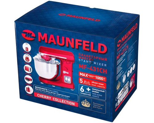 Миксер планетарный Maunfeld MF-431CH