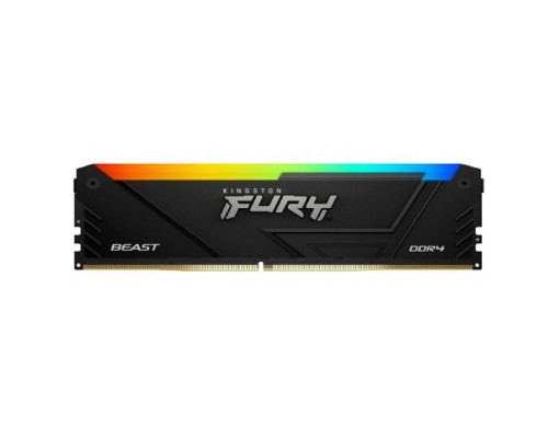 [Модуль памяти] Kingston 32GB 3200MT/s DDR4 CL16 DIMM FURY Beast RGB KF432C16BB2A/32
